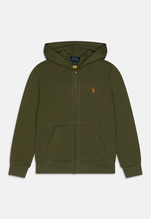 HOOD - Sweater met rits - dark sage