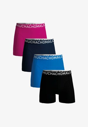 4 PACK - Trumpikės - black blue pink