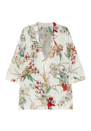 Luisa Viola, CARDIGAN STAMPATO - Cardigan - beige