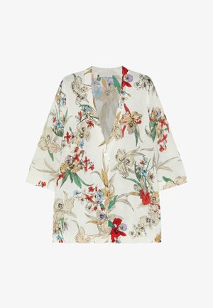 Luisa Viola, CARDIGAN STAMPATO - Cardigan - beige