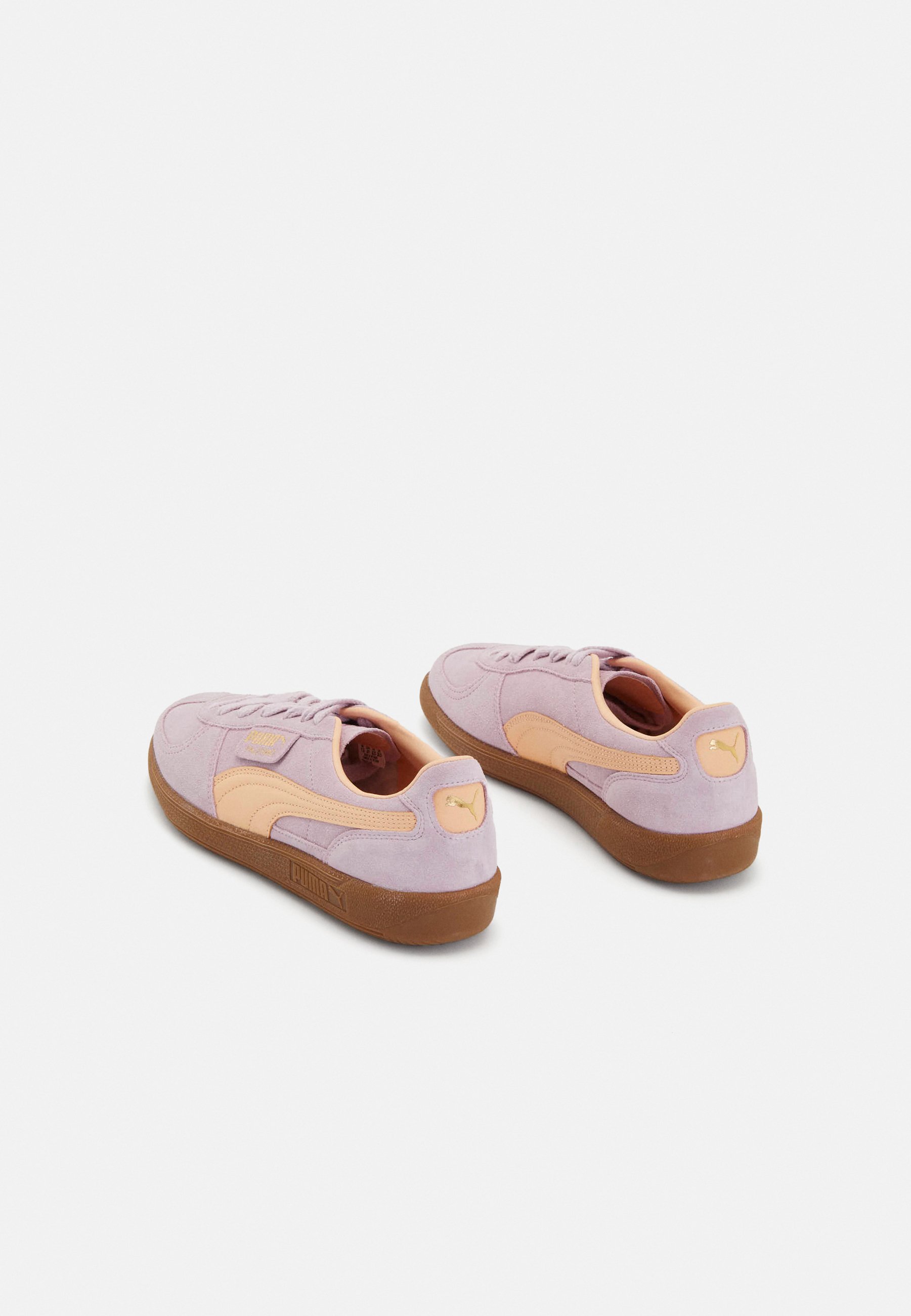 Puma PALERMO - Sneakers basse - grape mist/peach fizz/rosa