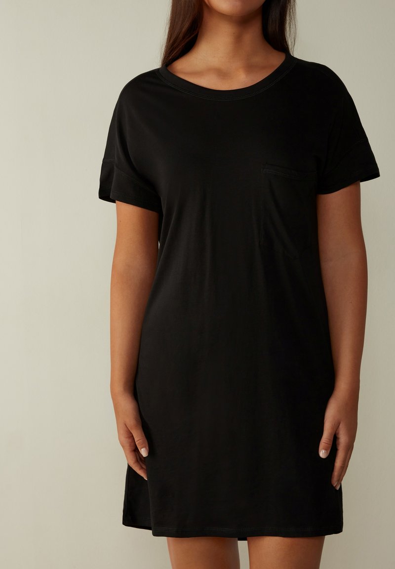 Intimissimi ULTRAFRESH - Camicia da notte - nero