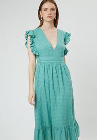 INFLUENCER SANGALLO  - Freizeitkleid - aqua