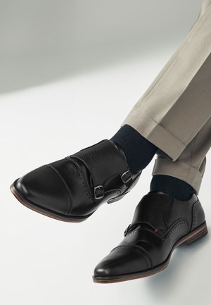 Next, DOUBLE MONK TOE  - Scarpe senza lacci - black