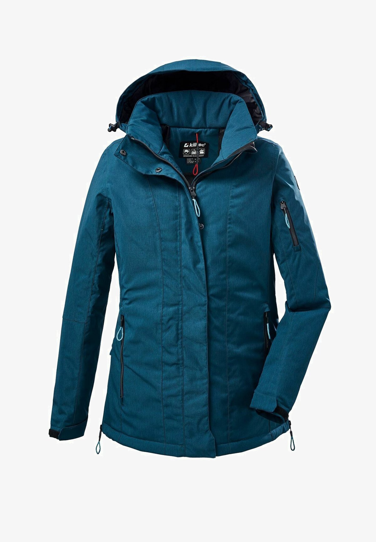 Killtec Damen Funktions Winterjacke Gefütterte Regenjacke 140