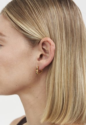 FABLE ENGLAND, ORLA HEDGEROW HEART - Earrings - gold-coloured