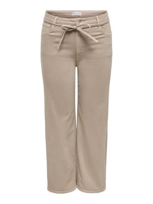 ONLY Carmakoma MIT WEITEM CARHILLA BALLON SCHNITT  - Jeans a sigaretta - silver mink