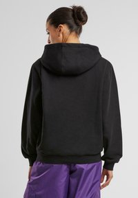 Urban Classics LOOSE LIGHT BRUSHED - Felpa con cappuccio - black