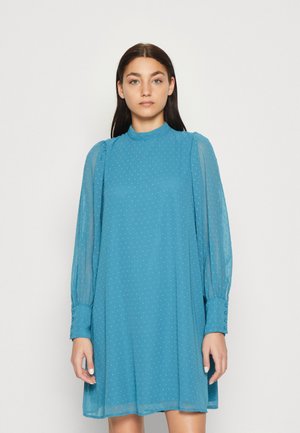 YAS YASPANA FUNNELNECK DRESS - Cocktail φόρεμα / Φόρεμα για πάρτι - saxony blue