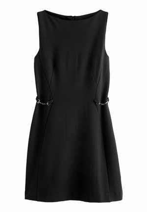 PONTE SLEEVELESS - Kotelomekko - black