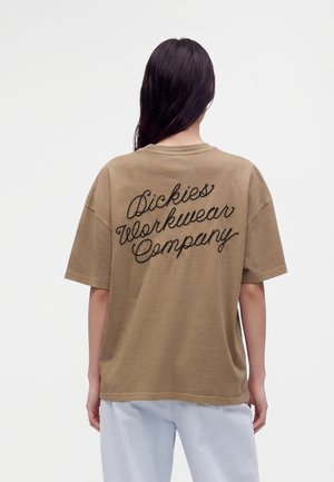 Dickies, LABELLE TEE - T-shirt imprimé - desert sand