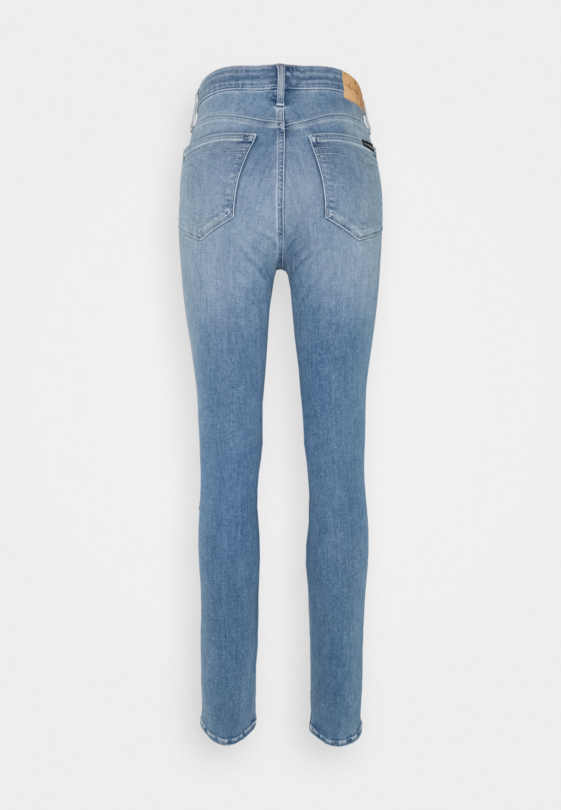 calvin klein jeans low rise skinny