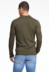 Lindbergh LONG SLEEVE  - Pikeepaita - army mel