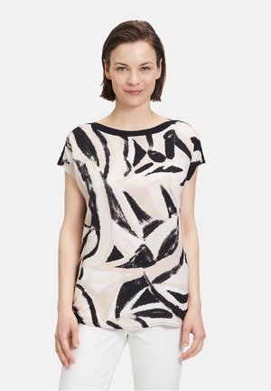 Betty & Co Bluse - nature-black