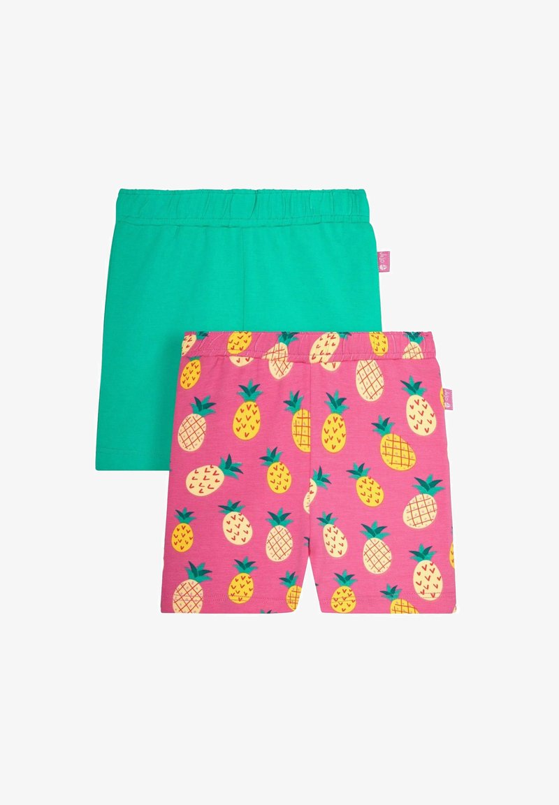 JoJo Maman Bébé 2-PACK - REGULAR FIT - Šortai - fuchsia pink pineapple green