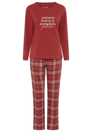 LASCANA, SET - Conjunto de pijama - aop beige