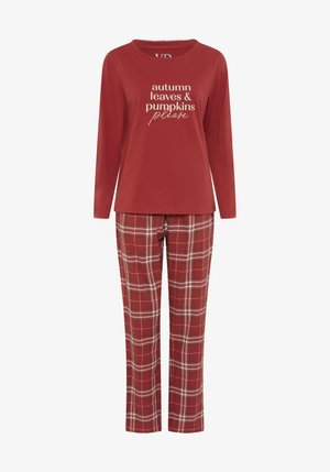LASCANA, SET - Conjunto de pijama - aop beige