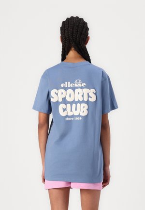 TORCETTI TEE - T-Shirt print - dark blue