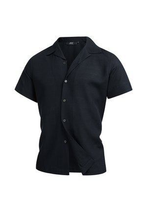 Jeff, JFTRAVIS HEMD KURZARM - Chemise - black
