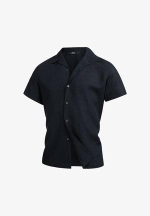 Jeff, JFTRAVIS HEMD KURZARM - Chemise - black