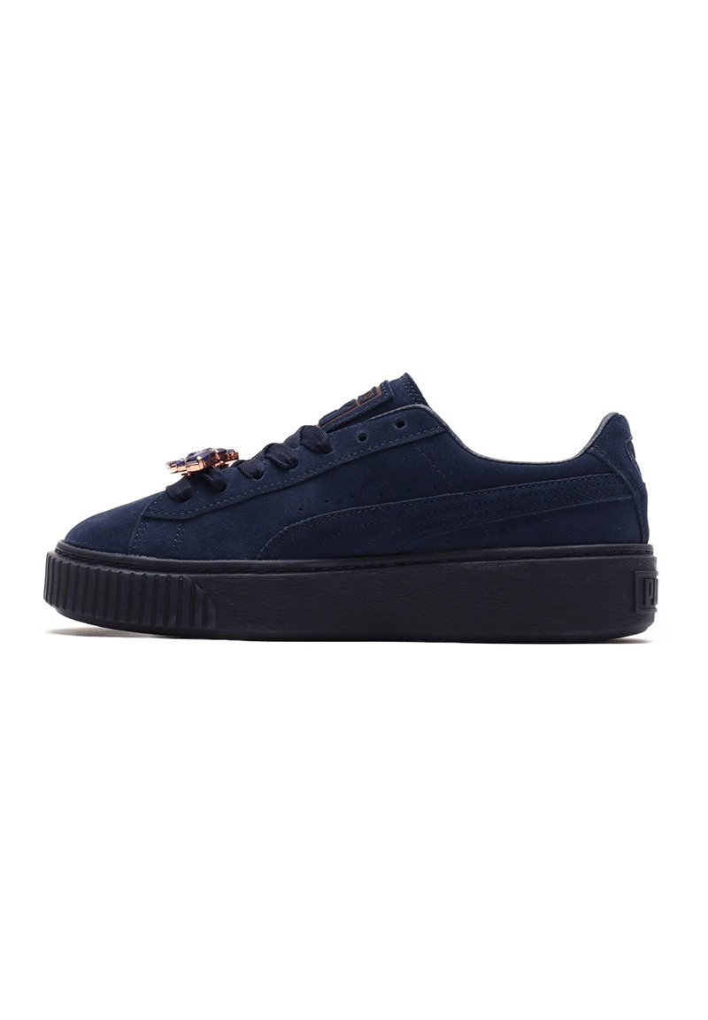 puma platform dunkelblau