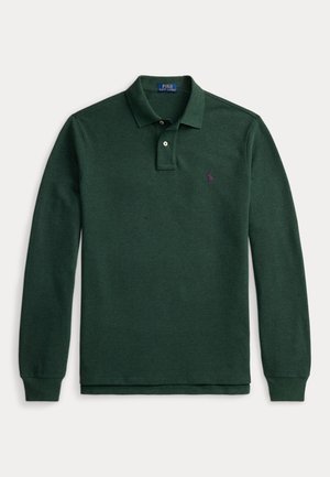 Polo Ralph Lauren, SLIM FIT LONG-SLEEVE POLO SHIRT - Pikkade varrukatega topp - scotch pine heather