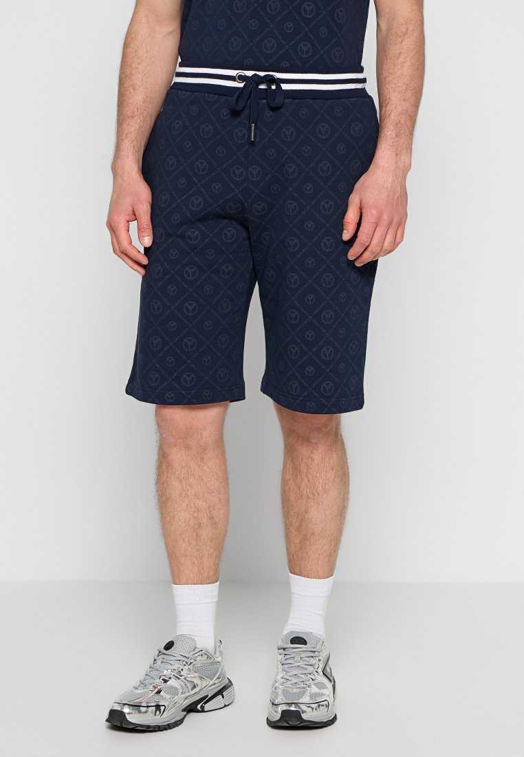 carlo colucci Shorts donkerblauw carlo colucci Shorts donkerblauw