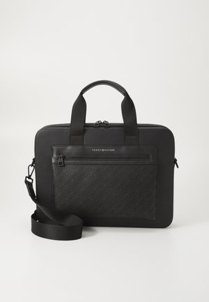 MONOGRAM COMPUTER BAG UNISEX - Laptop bag - black