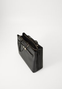 Tommy Hilfiger HERITAGE SATCHEL - Handbag - black