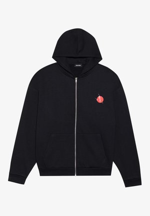 YOURTURN UNISEX - Sweat zippé - true black