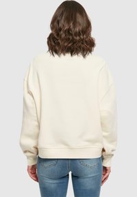 Merchcode FLOWER POWER CREWNECK - Collegepaita - whitesand