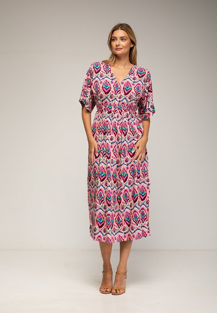 Tantra Maxi-jurk meerkleurig