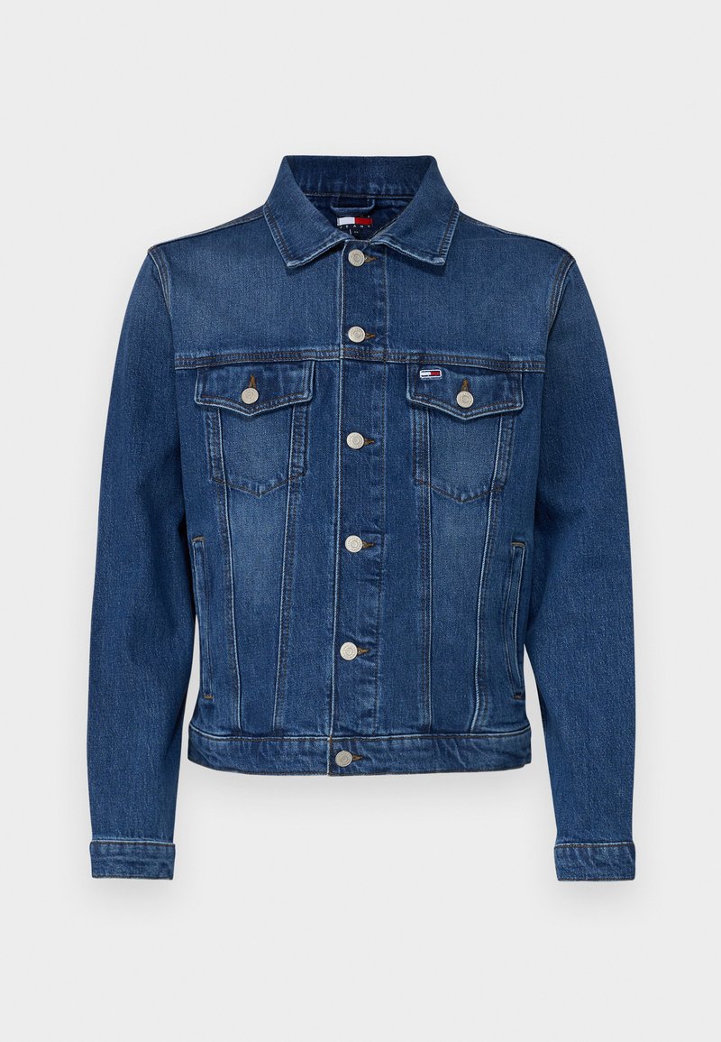 Tommy Jeans Spijkerjas blauw denim/bluedenim Tommy Jeans Spijkerjas blauw denim/bluedenim