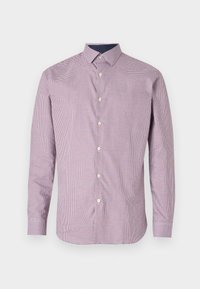 SLHSLIMNEW MARK  - Shirt - bright white/red/navy/white