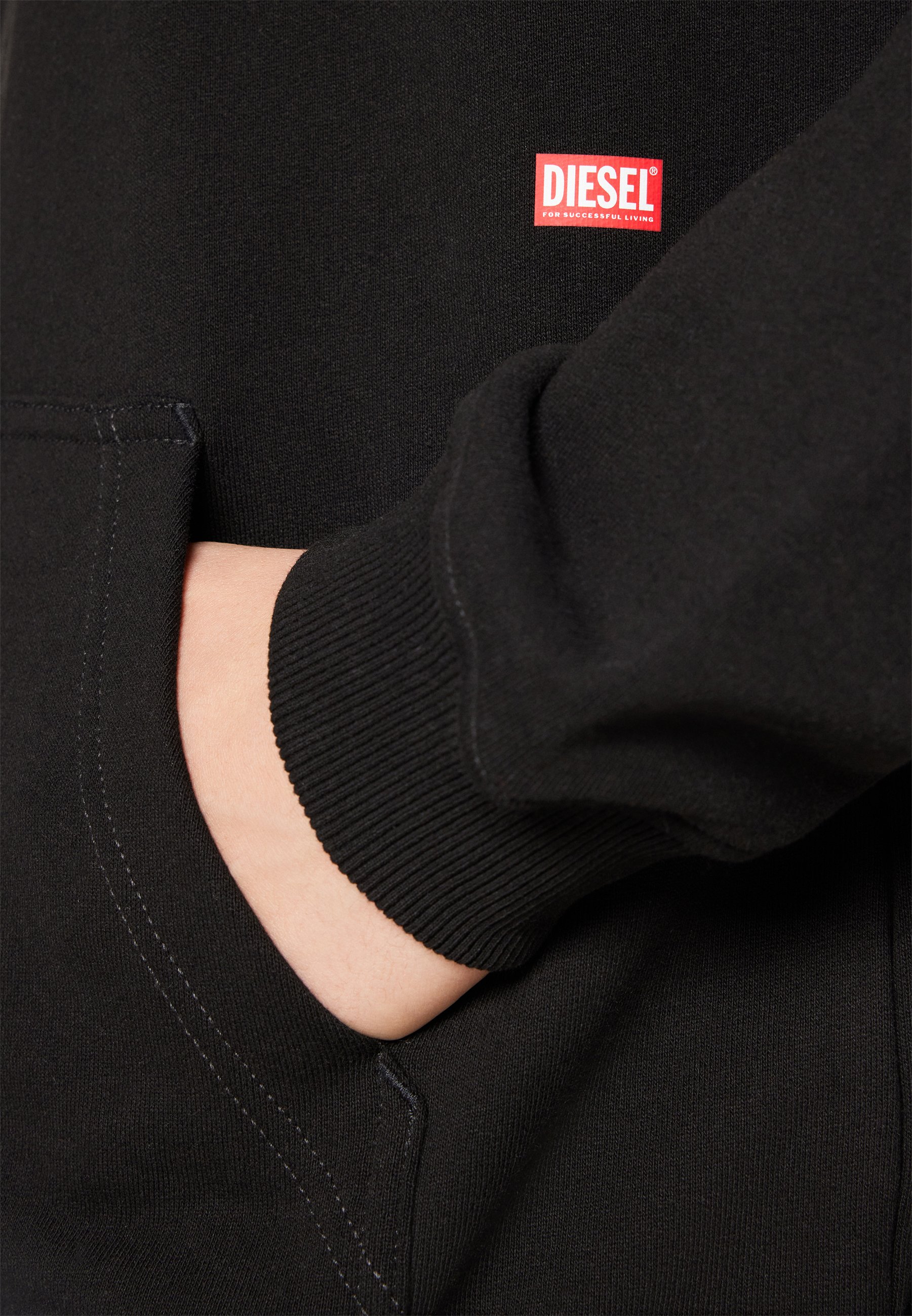 ★DIESEL★ S Bext Sweatshirt Black A121500IAJH9XX A121500IAJ Diesel UNISEX - Bluza/czarny - Zalando.pl