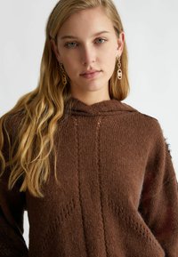 LIU JO Majica s kapuljačom - brown