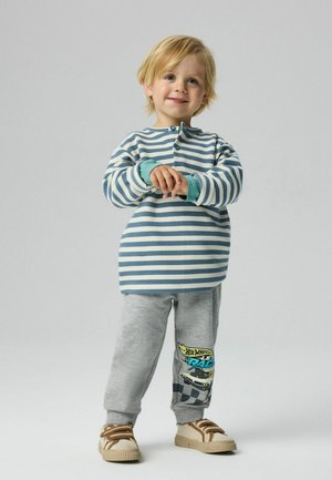 Name it, SWEATPANTS HOT WHEELS - Pantalon de survêtement - grey melange
