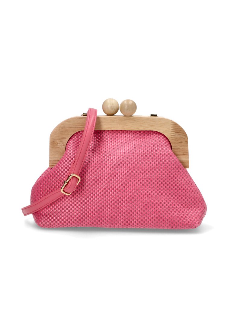 Luna Collection Clutch - fuxia