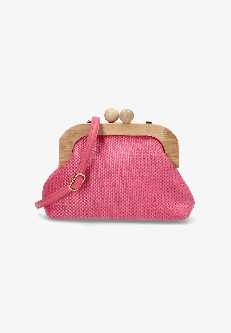 Luna Collection Clutch - fuxia