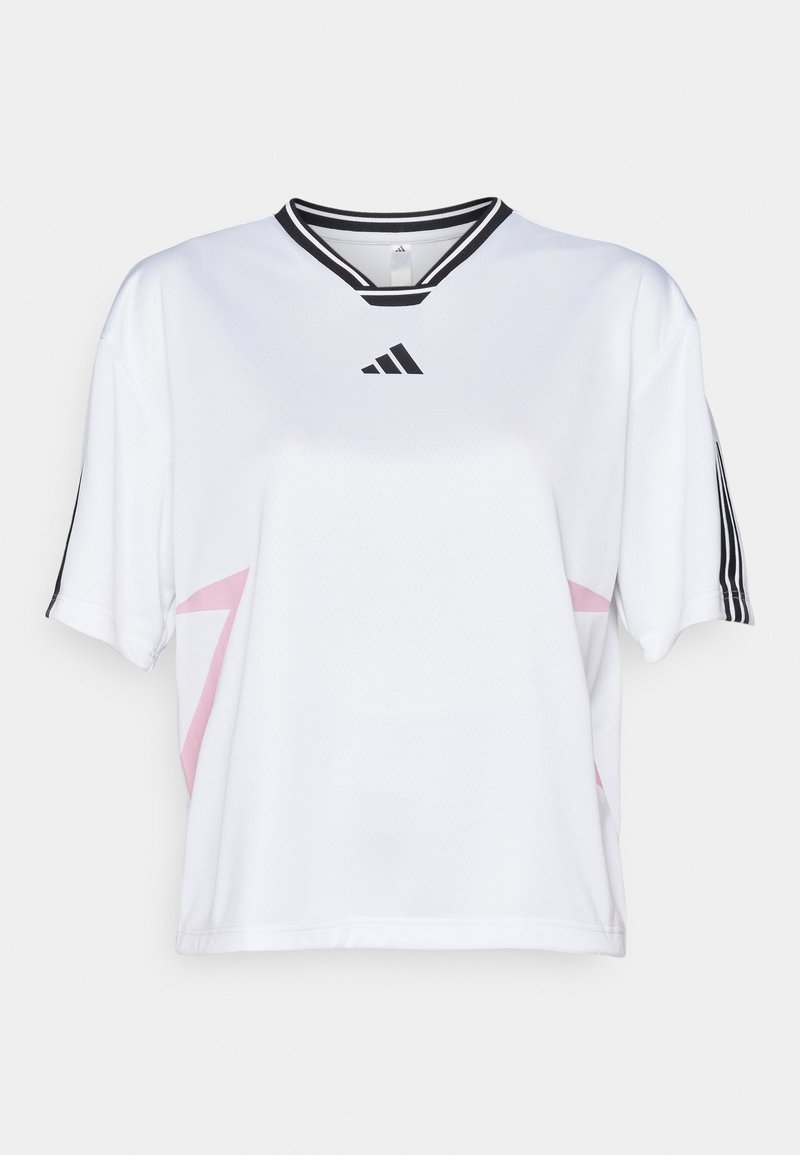 adidas Sportswear T-shirt print wit adidas Sportswear T-shirt print wit