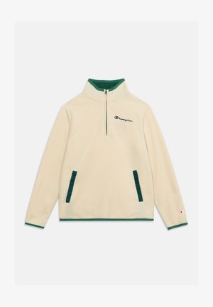 Champion, HALF ZIP STANDARD FIT UNISEX - Поларен пуловер - beige