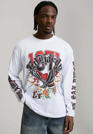 1971 TATTOO EAGLE GRAPHIC - Langarmshirt - white