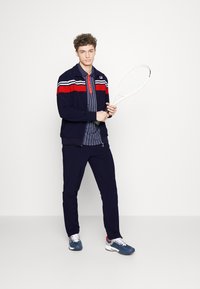 Fila BRUNO - Chaqueta de entrenamiento - navy/red