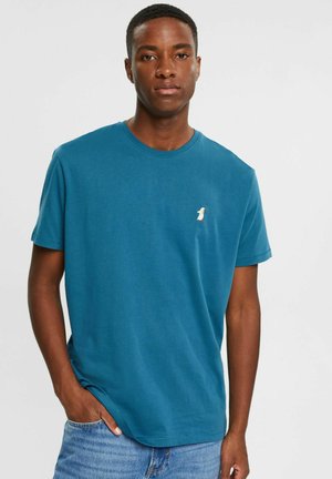 REGULAR FIT - T-shirt basic - dark turquoise