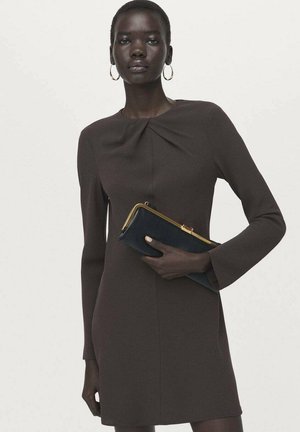 Vestido de tubo - brown