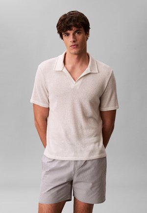 MEDIUM DRAWSTRING - Badeshorts - forged iron/white