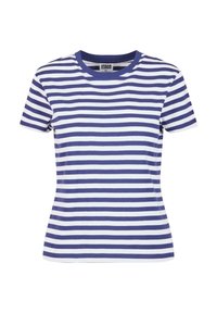 REGULAR STRIPED TEE - Triko s potiskem - white darkblue