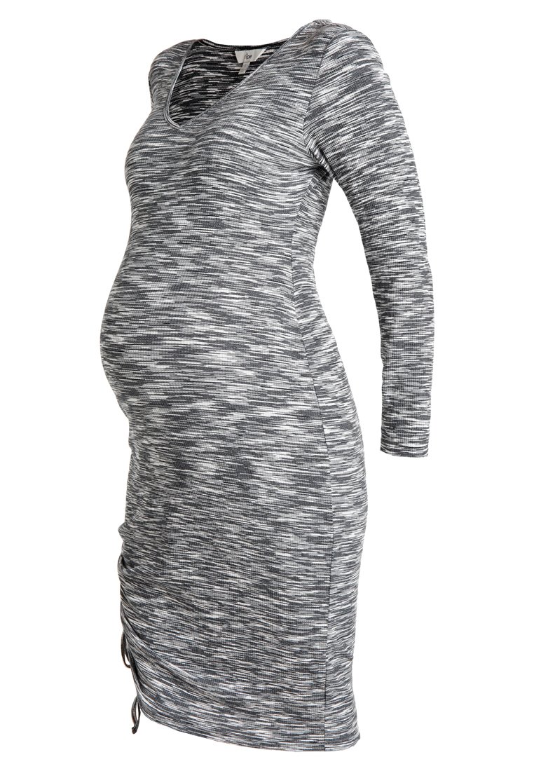 Ripe Gebreide jurk zwart