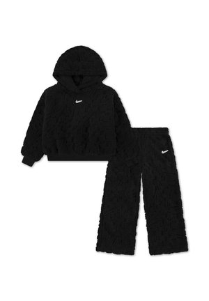 ENSEMBLE SET - Felpa con cappuccio - black