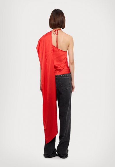 Materiel SHOULDER SCARF BLOUSE - Μπλούζα - red